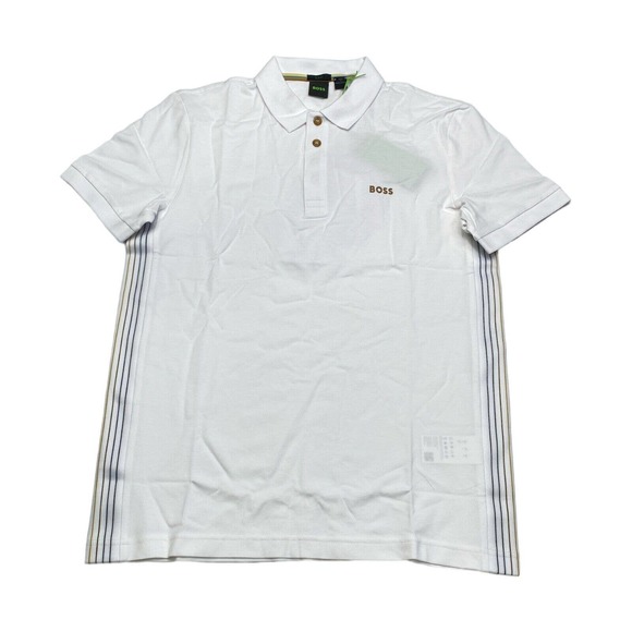 BOSS Paule 2 Slim-Fit Polo Shirt Small - Picture 1 of 7